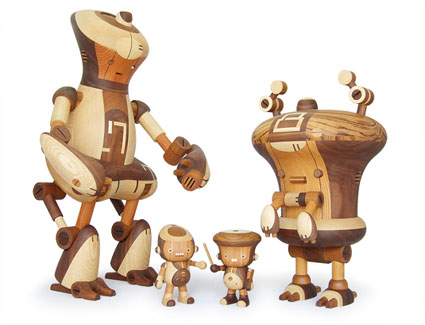 Wooden Robots